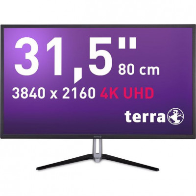 Wortmann AG TERRA 3290W 80 cm (31.5 Zoll) 3840 x 2160 Pixel 4K Ultra HD LED Schwarz