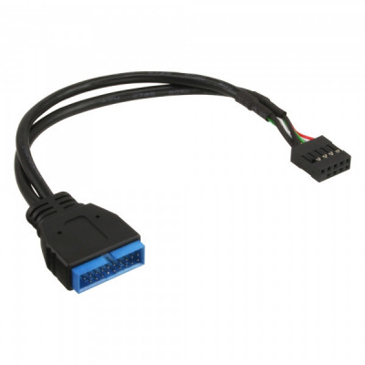 USB2 zu USB3 Adapterkabel intern, 0,15m