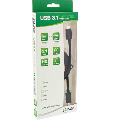 1,5m USB 3.1 Kabel, Typ C Stecker Stecker