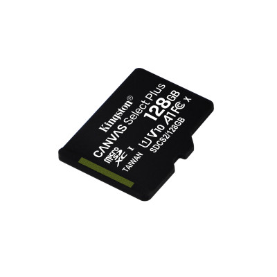 128GB KINGSTON UHS-I microSDXC + SD Adapter