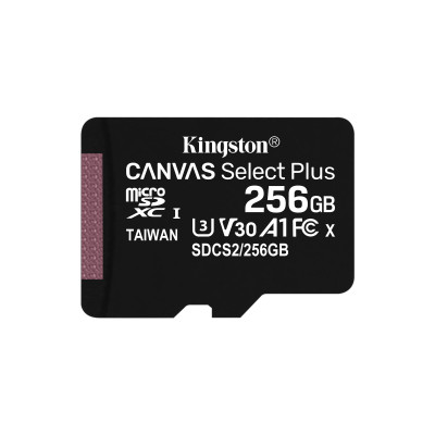 Kingston Technology Canvas Select Plus 256 GB MicroSDXC UHS-I Klasse 10