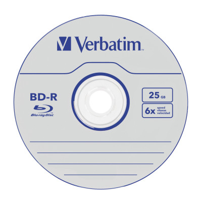 Verbatim BD-R 25GB 6x, 5er Jewelcase