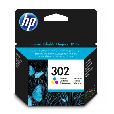 HP Druckkopf mit Tinte 302 dreifarbig