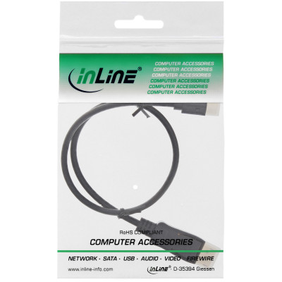 Mini DisplayPort zu DisplayPort Kabel, schwarz, 5m