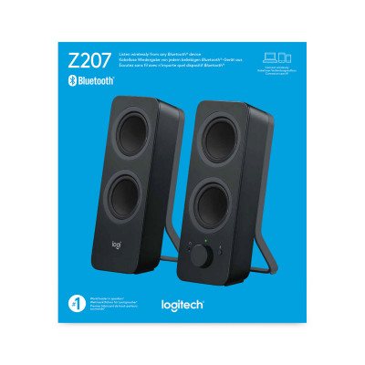 Logitech Z207 Bluetooth schwarz