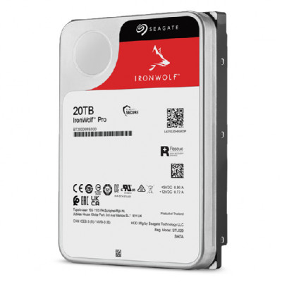 Seagate IronWolf Pro NAS HDD +Rescue 20TB