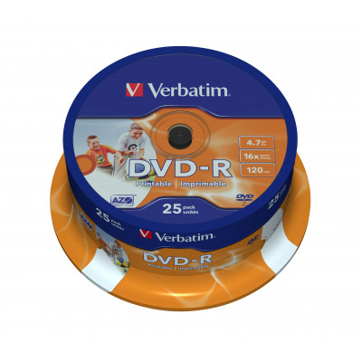 Verbatim 43538 DVD-Rohling 4,7 GB DVD-R 25 Stück(e)