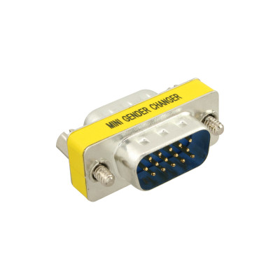 Mini-Gender-Changer 15pol HD (VGA) St St