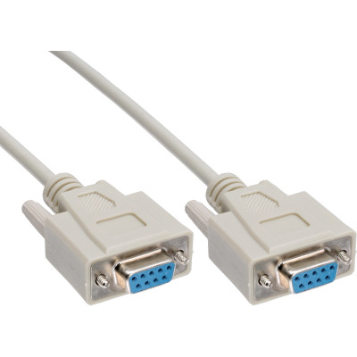 Serielles Kabel, 9pol Bu Bu, 1 1 belegt, 1,8m