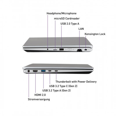 15,6" TERRA MOBILE 1551R i5*1334U 16GB 512GB W11P
