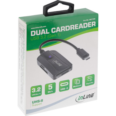 Card Reader USB 3.1 USB-C, für SD SDHC SD