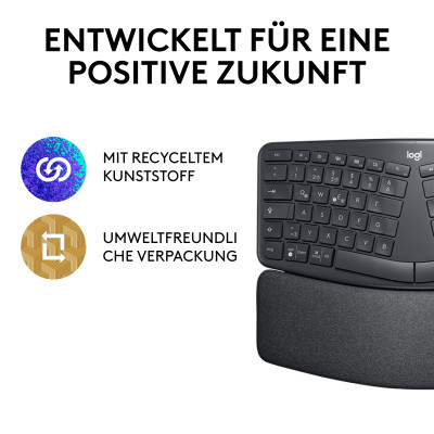 Logitech Ergo K860, USB Bluetooth, DE