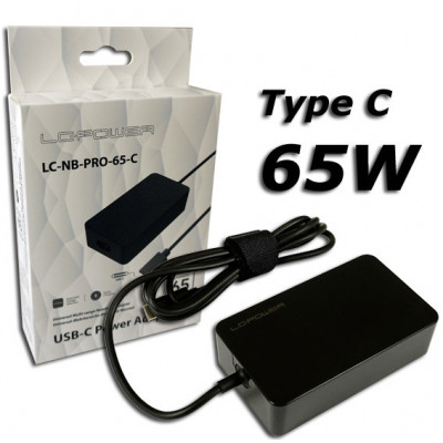 LC-Power LC-NB-PRO-65-C, USB-C Netzteil, 65W