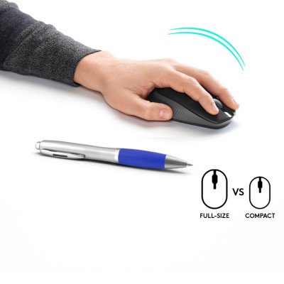 Logitech M190 Full-Size Wireless Mouse dunkelgrau