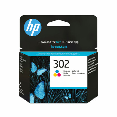 HP Druckkopf mit Tinte 302 dreifarbig