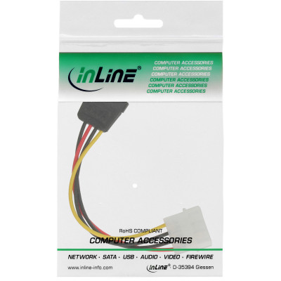 15cm SATA 1x Stromadapteranschlusskabel