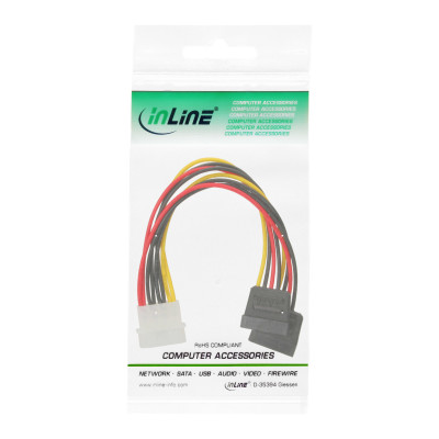 15cm SATA 2x Stromadapteranschlusskabel
