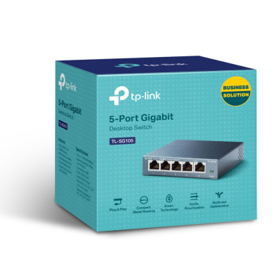 5x GigaBit Switch 10 100 1000 im Metallgehäuse