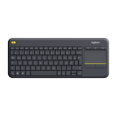 Logitech K400 Plus Wireless Touch Keyboard schwarz