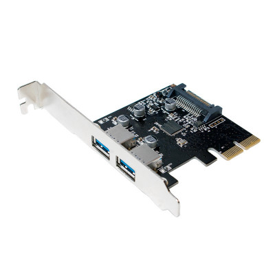 USB 3.1 Typ A Schnittstellenkarte, 2-Port, PCIe