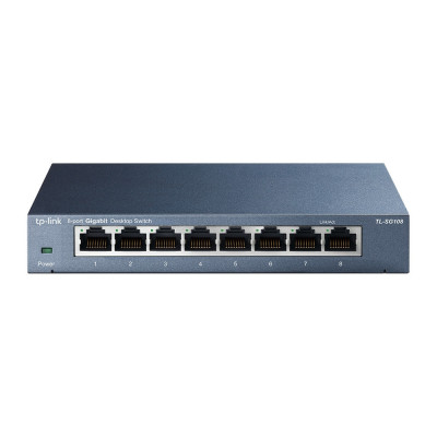 8x GigaBit Switch 10 100 1000 im Metallgehäuse