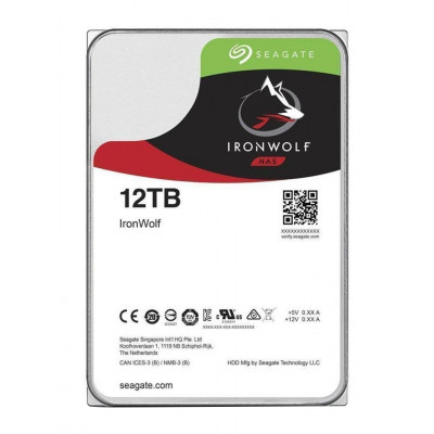 Seagate IronWolf NAS HDD +Rescue 12TB