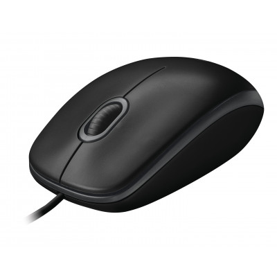 Logitech B100 Optical Mouse Black, USB