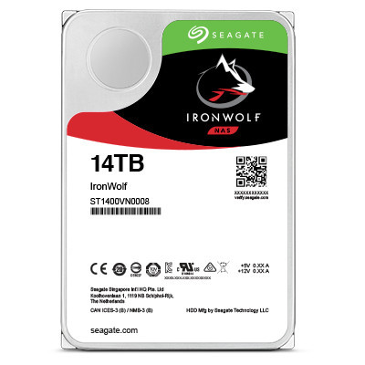 Seagate IronWolf Pro NAS HDD +Rescue 14TB