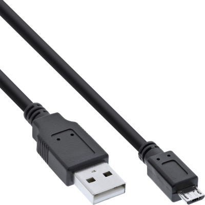 1m Micro-USB Kabel USB-A St. an Micro-B St.