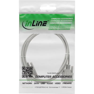 S-232-Kabel 9-pol-Stecker 9-pol-Buchse, 7m