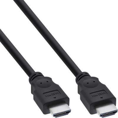 1m HDMI Kabel 19pol St St, schwarz