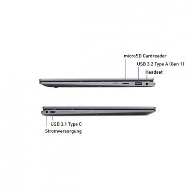 13,3" TERRA MOBILE 360-13R i5 16GB 512GB Touch W11