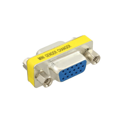 Mini-Gender-Changer 15pol HD (VGA) Bu Bu