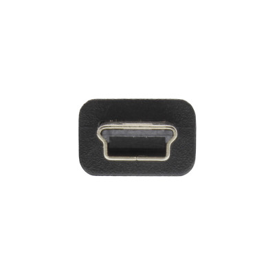 5m Mini USB-Kabel St. A an Mini St. B schwarz