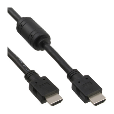 3m HDMI Kabel 19pol St St, schwarz, mit Ferritkern