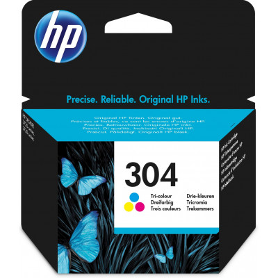HP Druckkopf mit Tinte 304 dreifarbig