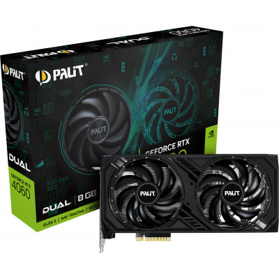 Palit GeForce RTX 4060 Dual 8GB GDDR6 HDMI 3xDP