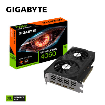 GIGABYTE GeForce RTX 4060 Windforce OC 8GB GDDR6